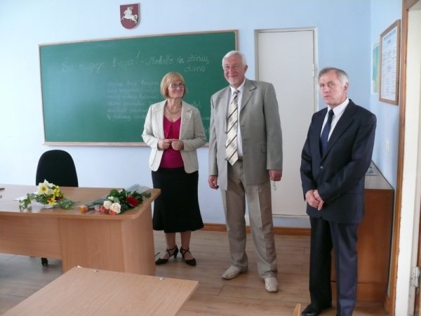Rajono meras domėjosi Kėdainių profesinio rengimo centro veikla