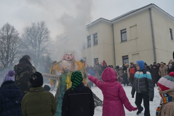 Kėdainiuose jau sekmadienį švęstos Užgavėnės