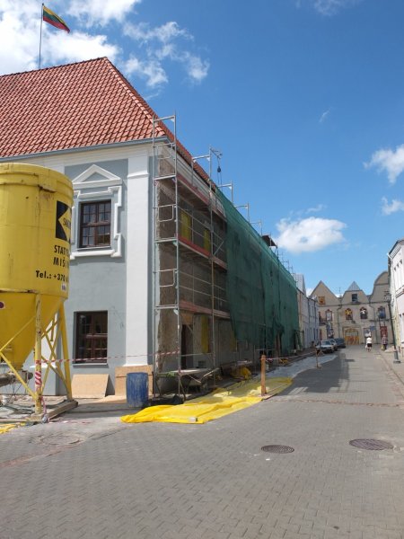 Miesto pasididžiavime – senamiestyje vyksta remonto ir restauracijos darbai