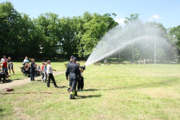 Kėdainių miesto parke  vyko renginys „Būk saugus gamtoje“