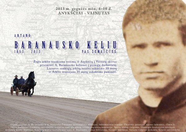 Žygis „Antano Baranausko keliu pas žemaičius“