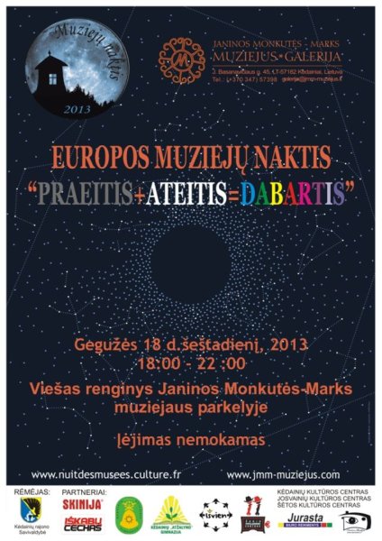 Nemokamas renginys J. Monkutės muziejaus-galerijos parkelyje
