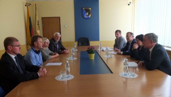 Kėdainiuose lankėsi LR susisiekimo ministras Rimantas Sinkevičius