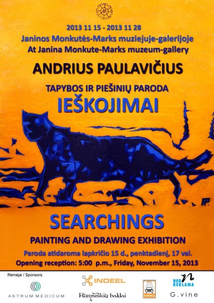 Penktadienį Janinos Monkutės-Marks muziejus-galerija kviečia į parodos atidarymą