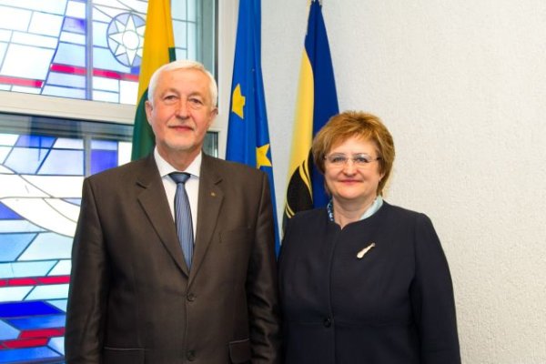 Savivaldybėje lankėsi Seimo pirmininkė Loreta Graužinienė
