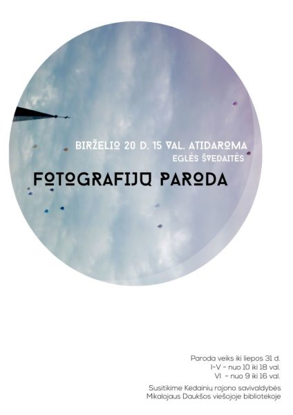 Penktadienį bibliotekoje - naujos parodos atidarymas