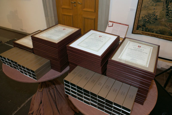 Valdovų rūmuose pasveikinta ir kėdainietė