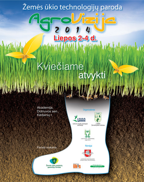 „Agrovizija 2014” – liepos 2–4 dienomis