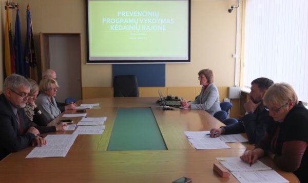 Prevencinių programų tikslas − užbėgti ligai už akių