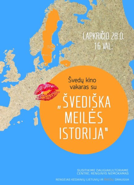 Švedų kino vakaras su „Švediška meilės istorija”