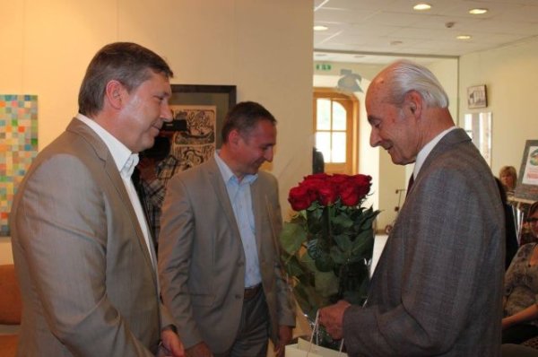 Pagerbtas jubiliejų minintis Krašto kultūros premijos laureatas J. Jucevičius 