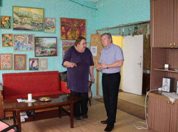 Rajono vadovas domėjosi Samariečių draugijos veikla