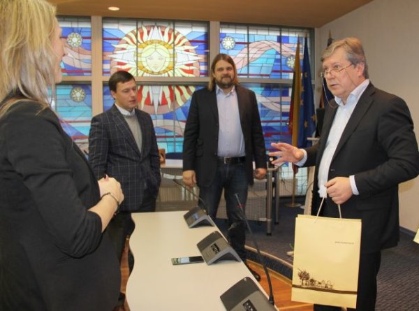 Kėdainių laisvąja ekonomine zona domėjosi svečiai iš Latvijos 