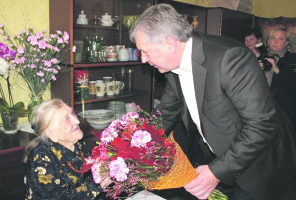 M. Sitavičienė – trečioji kėdainietė, šiemet sulaukusi 100 metų