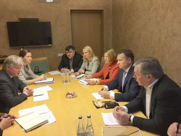 Susitikimuose su ministrais meras S. Grinkevičius kėlė rajonui aktualius klausimus