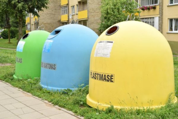 Įdiegiama moderni atliekų surinkimo sistema