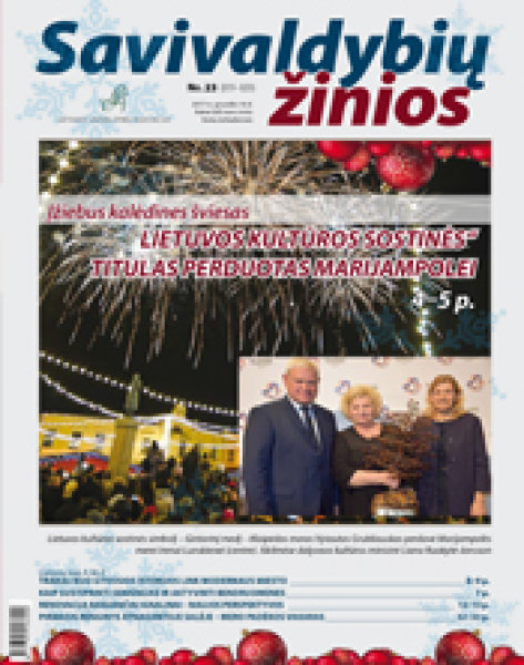 Apie mus rašo „Savivaldybių žiniose"