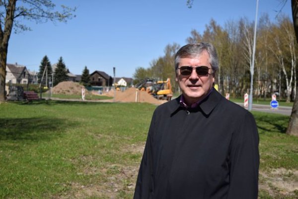 A. Kanapinsko gatvės rekonstrukcija – nauja danga, modernus apšvietimas  ir žiedinė sankryža 