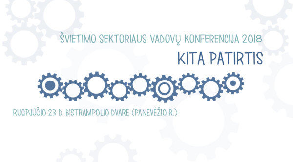 Švietimo sektoriaus vadovams geriausia švietimo ir verslo profesionalų patirtis