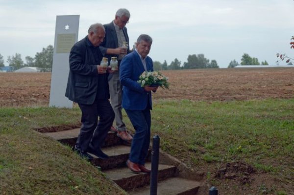 Tuo pačiu laiku tylos minutė susiejo Kėdainius ir Tel Avivą, Izraelyje