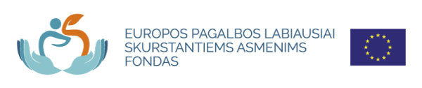 Informacija paramos gavėjams