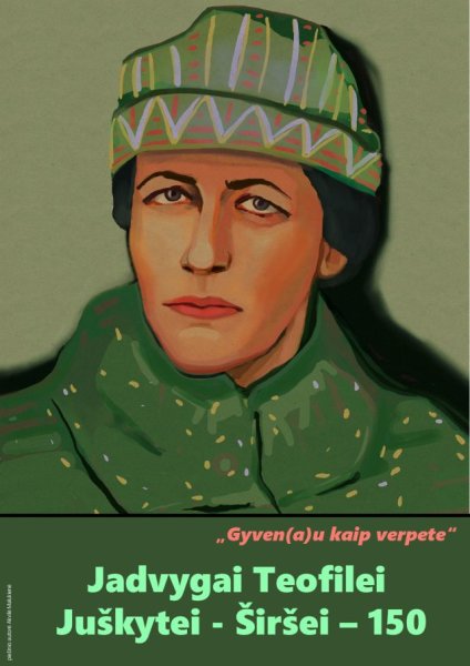 Šventės, skirtos Jadvygos Teofilės Juškytės-Širšės 150-mečiui, programa