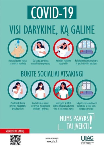 #MesTaiĮveiksime: kaip apsaugoti save ir kitus?