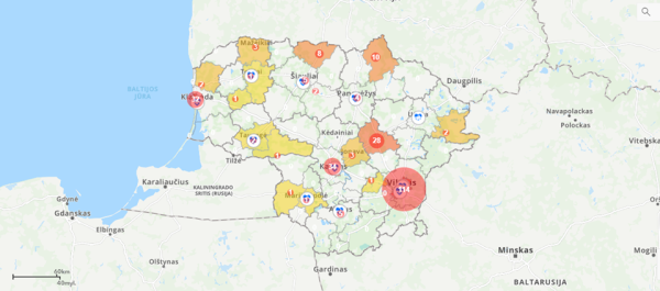 COVID-19 statistika – oficiali ir realiu laiku!