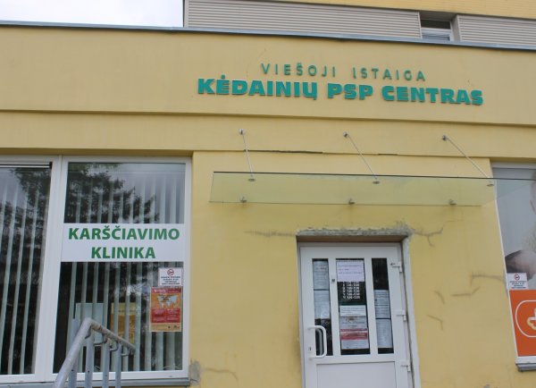 Kėdainiuose atidaryta Karščiavimo klinika