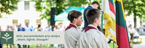 Kviečia prisijungti prie akcijos „Ištark, išgirsk, išsaugok“