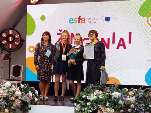 „Žingsniai“ – Europos socialinio fondo agentūros (ESF) projektų sėkmės istorijų̨ konkursas