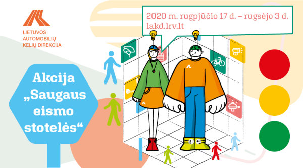 Prie Vilainių seniūnijos šiandien bus įrengta Saugaus eismo stotelė