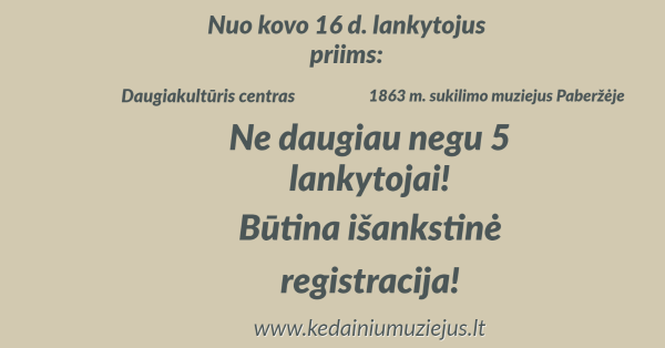 Duris atveria Kėdainių krašto muziejaus padaliniai