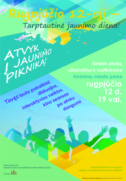 Jaunimo dienos proga - piknikas!