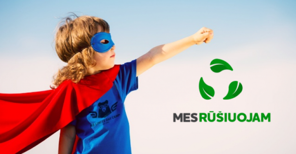 Jau dešimtus metus startuojantis aplinkosaugos projektas - „Mes rūšiuojam“