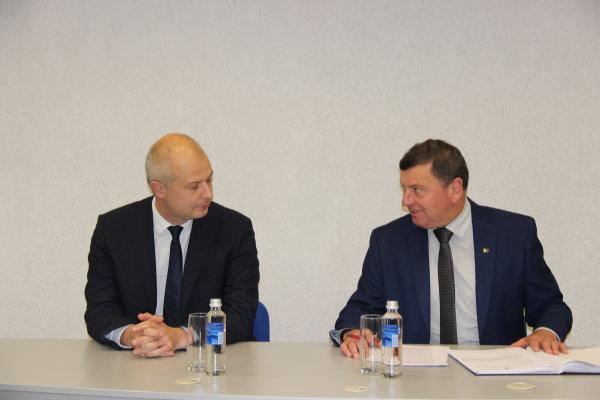  Savivaldybėje lankėsi aplinkos ministras Simonas Gentvilas