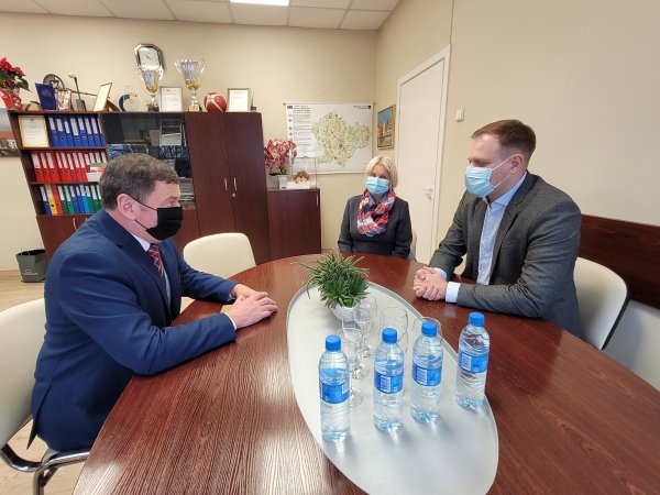 Meras susitiko su Lietuvos valstiečių ir žaliųjų sąjungos atstovais