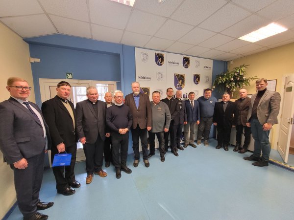 Rajono vadovų susitikimas su kunigais