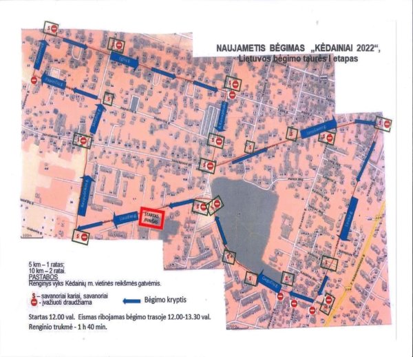 Naujametinis bėgimas KĖDAINIAI 2022