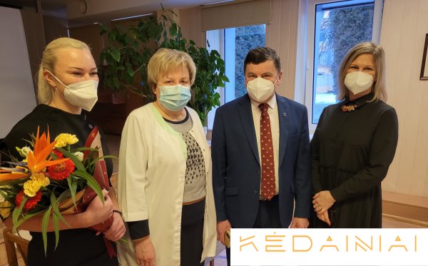 Darbą pradėjo ligoninės direktorė