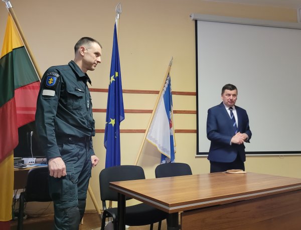 Rajono meras susipažino su 2021 metų Kėdainių rajono policijos komisariato veiklos ataskaita