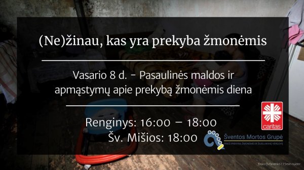 (Ne) žinau, kas yra prekyba žmonėmis