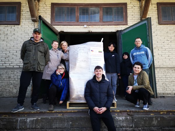 „Lietuvos Carito“ surinkta parama jau pasiekė Ukrainą