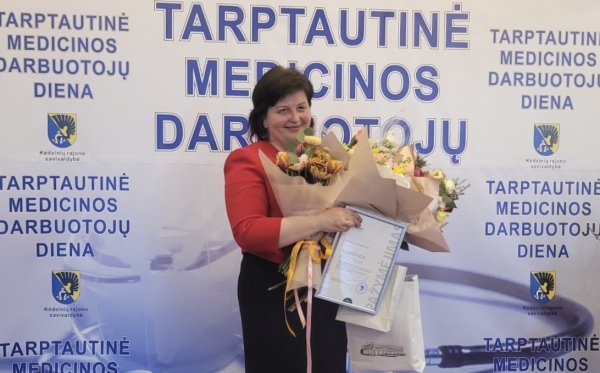 Metų medicinos darbuotoja – Raimonda Pučėtienė