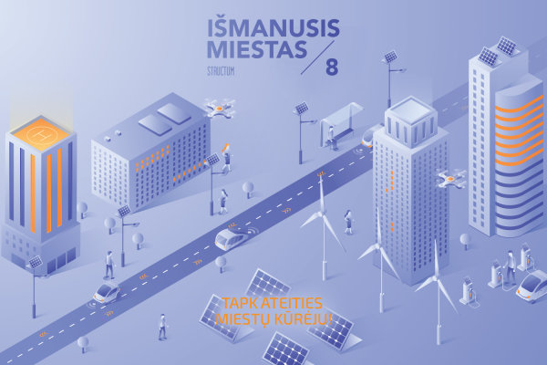 Įkvėpimo beieškant: „Išmanusis miestas 8“ architektų komandos kūrybinėse dirbtuvėse projektavo...