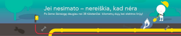 Elektros energijos skirstymo operatorius (ESO) atkreipia dėmesį dėl žemės kasimo darbų vykdymo