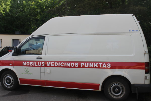 Kviečiame naudotis Mobilaus medicinos punkto paslaugomis