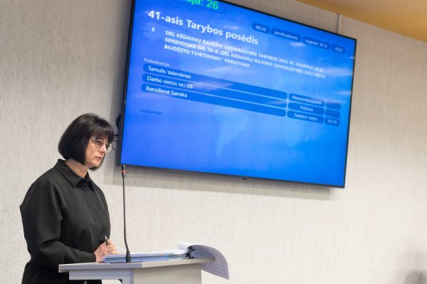 41-ajame Kėdainių rajono savivaldybės tarybos posėdyje – 42 klausimai