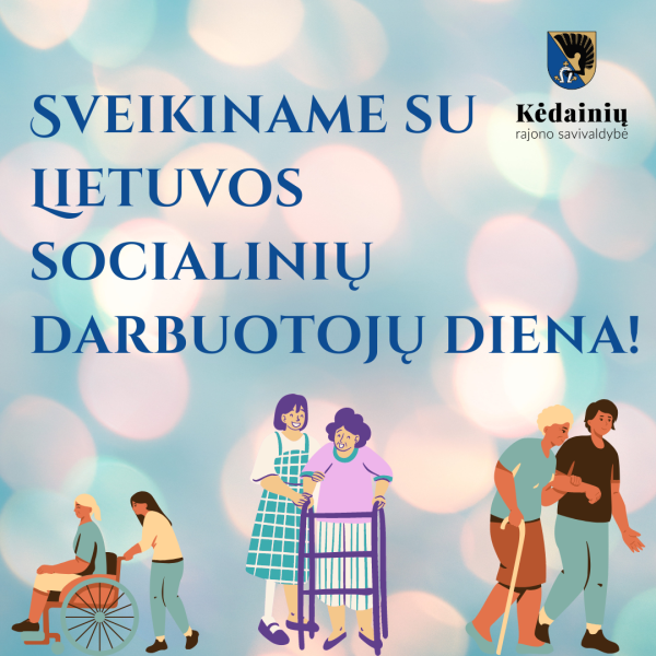 Sveikinimas Lietuvos socialinių darbuotojų dienos proga