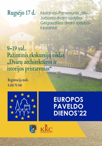 Europos paveldo dienos 22 Kėdainiuose